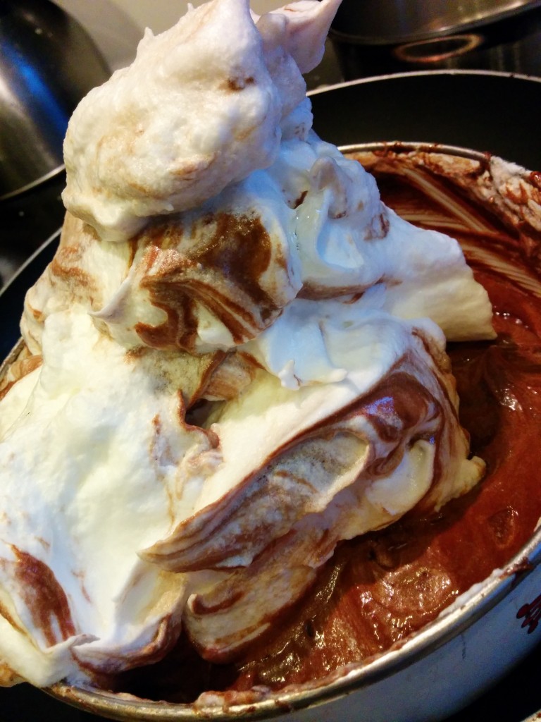 macronnage egg white chocolate