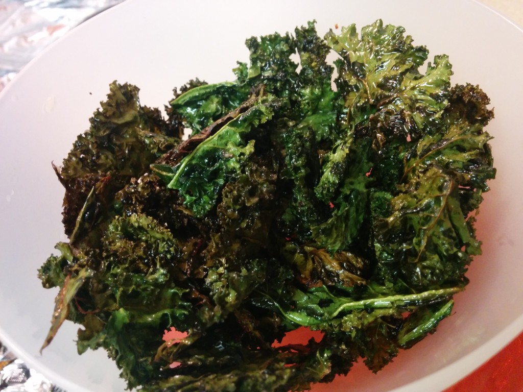 baked kale