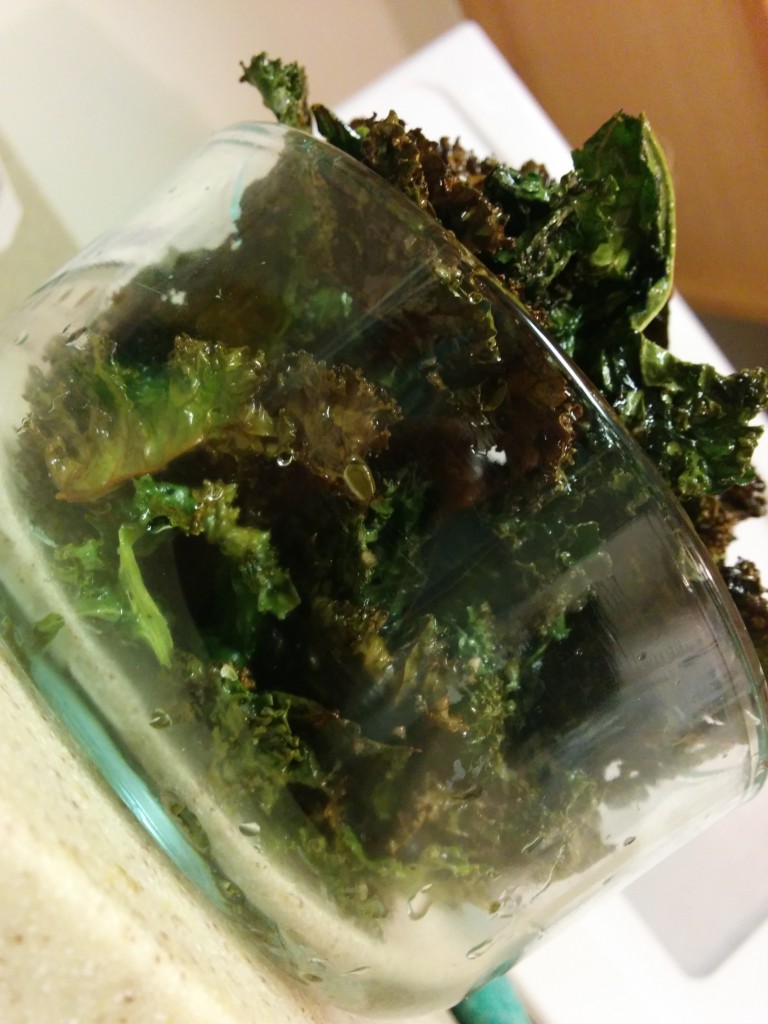kale salt and pepper